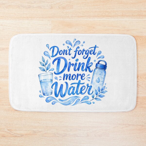 Item preview, Don't forget drink more water designed and sold by nimmitrends.