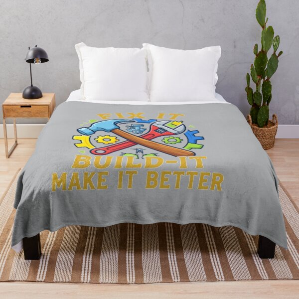 Item preview, Fix It Build It Make It Better designed and sold by FABIOLA1970.