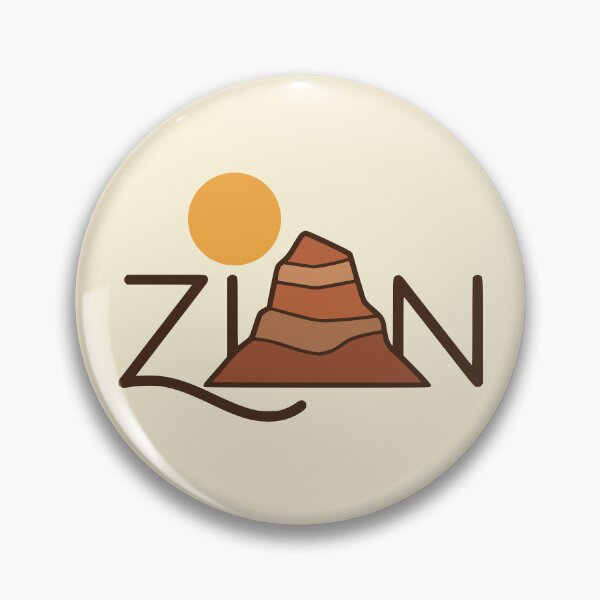 Item preview, Zion National Park Typography designed and sold by Travelpeak.