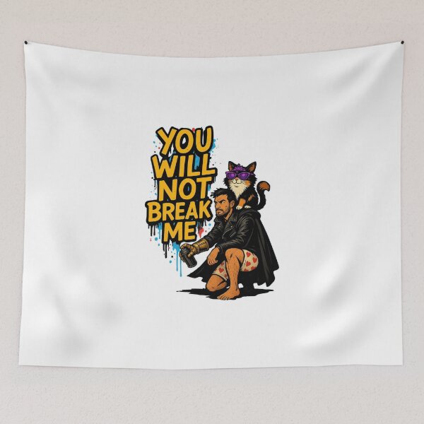 Item preview, You Will Not Break Me- Dungeon Crawler Carl designed and sold by IreneMeyerr.