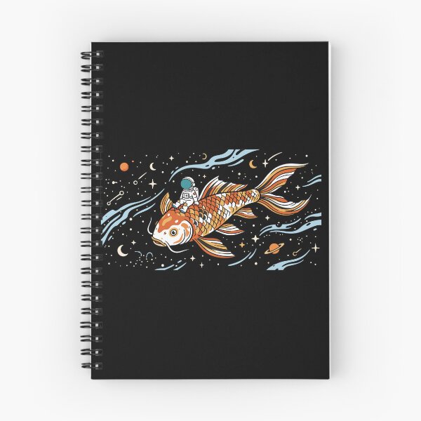 Item preview, Astronaut Riding Giant Space Koi Fish designed and sold by PutroGraph.