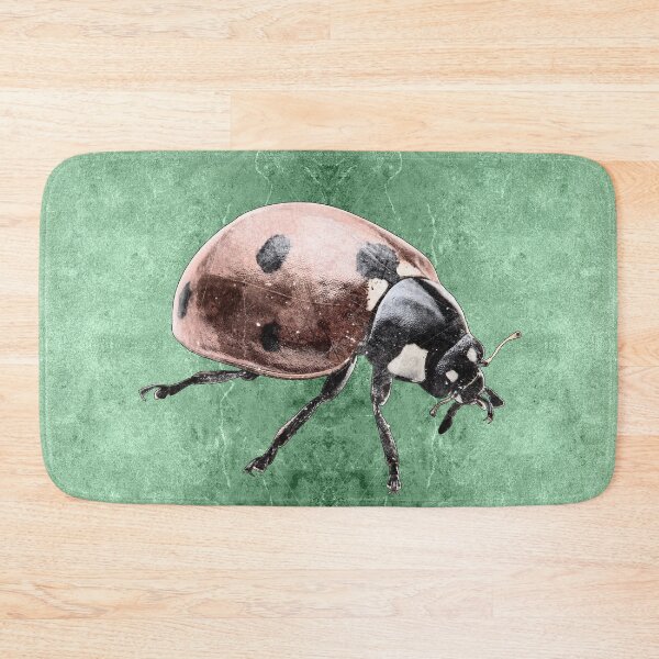 Item preview, Red Seven Spot Ladybug Beetle Macro Insect Specimen designed and sold by Ghoul Enterprises.