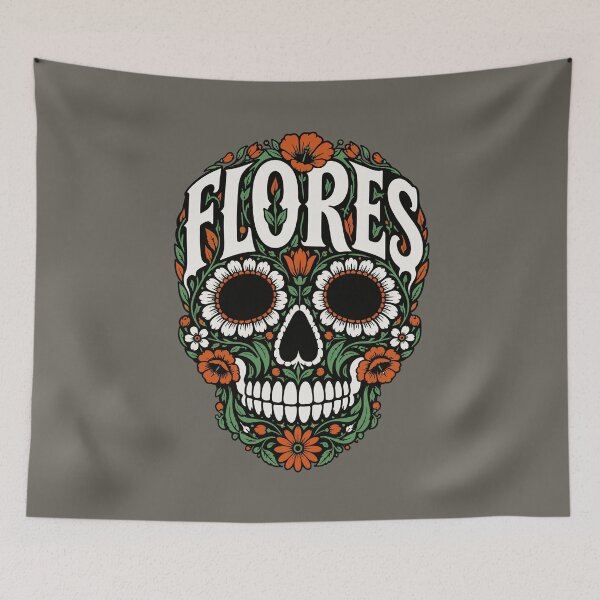 Item preview, flores calavera designed and sold by asyrum.