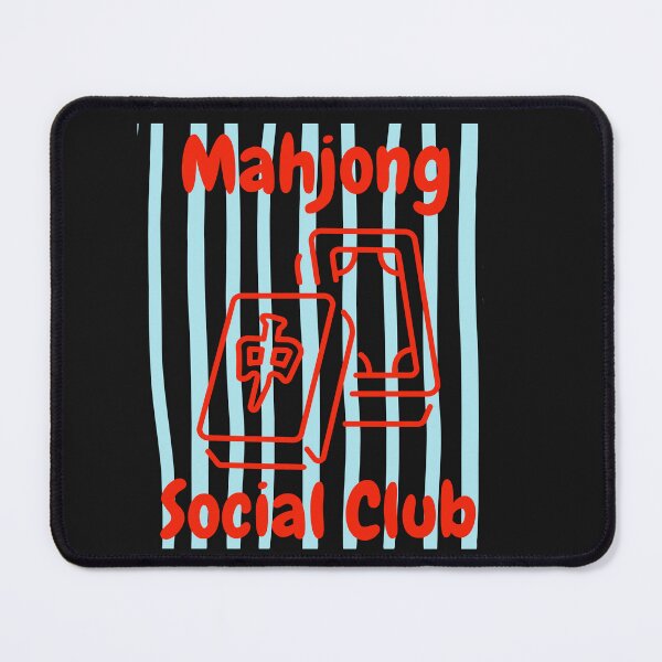 Item preview, Funny Mahjong Social Club Tile Game Lovers designed and sold by erozzz.