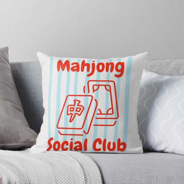 Item preview, Funny Mahjong Social Club Tile Game Lovers designed and sold by erozzz.