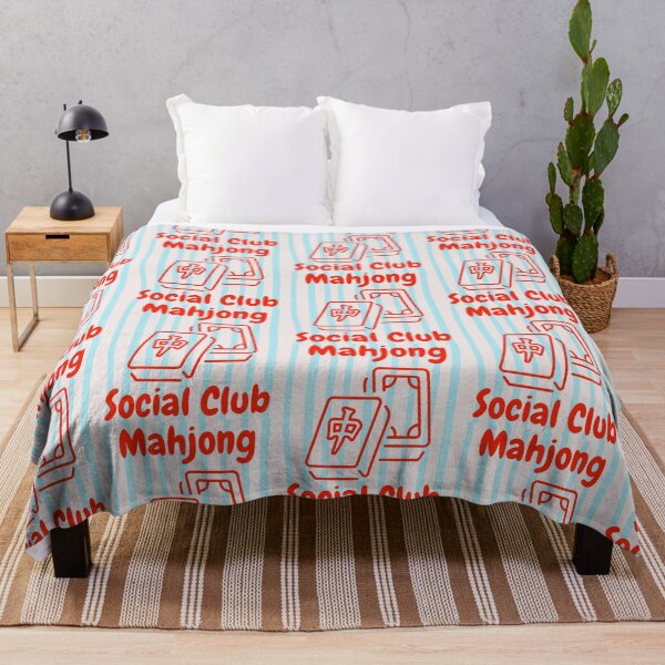 Item preview, Funny Mahjong Social Club Tile Game Lovers designed and sold by erozzz.