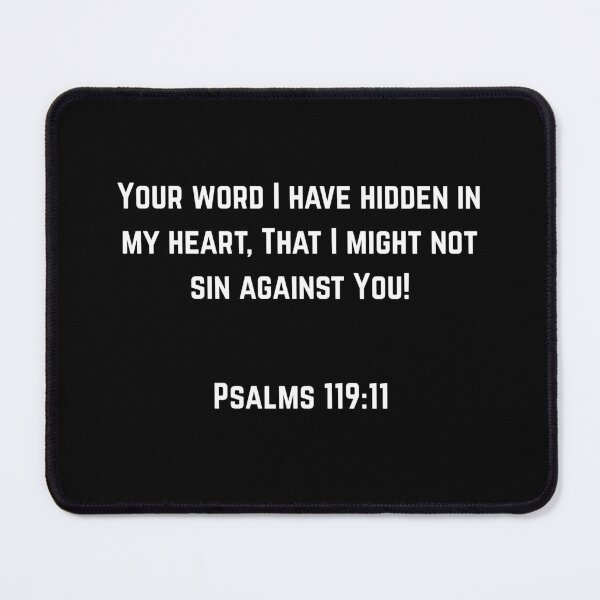 Item preview, psalms 119 11 christian designed and sold by Drami21.