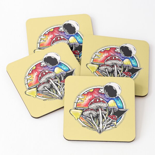 Item preview, Psychedelic Mushroom Rider designed and sold by AcaciaErickson.