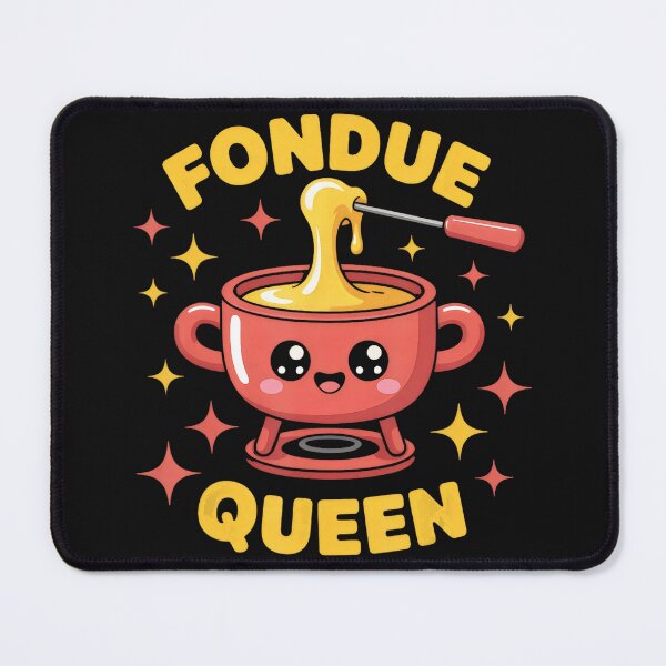 Item preview, Fondue Queen Cheese Fondue Lover Foodie designed and sold by BrockmeyeSB.
