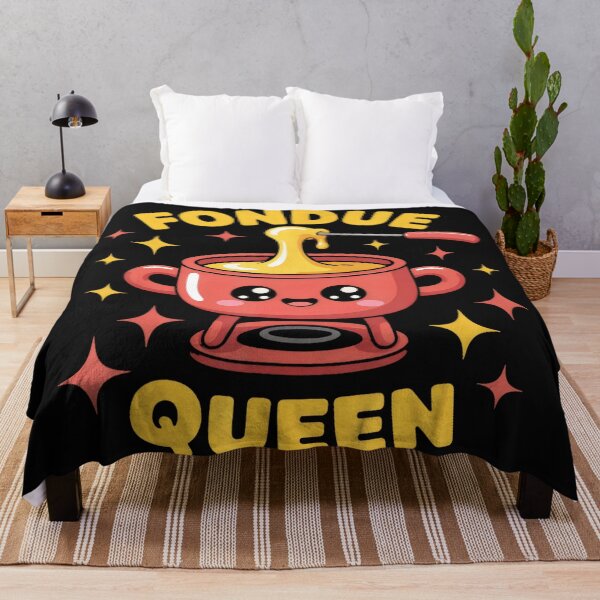 Item preview, Fondue Queen Cheese Fondue Lover Foodie designed and sold by BrockmeyeSB.
