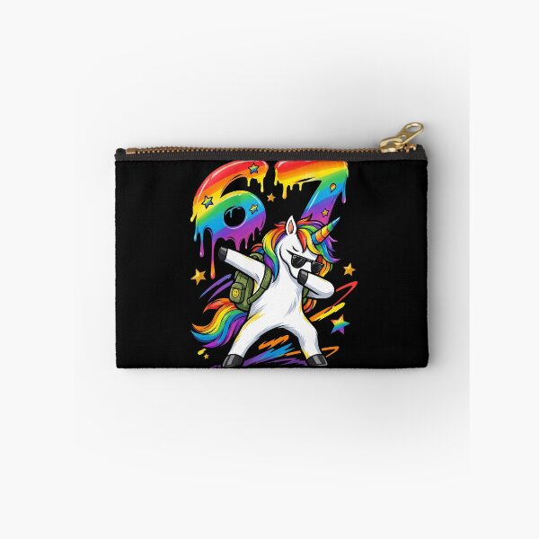 Item preview, Awesome 67th Birthday Dabbing Unicorn Rainbow Melting Number designed and sold by Vermanartist.