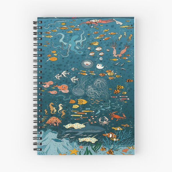 Item preview, A Colorful Exploration of Marine Life and Coral Reefs Featuring Diverse Species in a Vibrant Aquatic Ecosystem Underwater Adventure designed and sold by Matt_Smith.