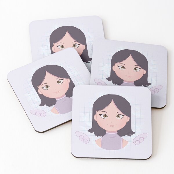 Item preview, Cute Angel Girl Sabrina | Pastel Kawaii Fantasy Character Illustration designed and sold by Hille Stickers.