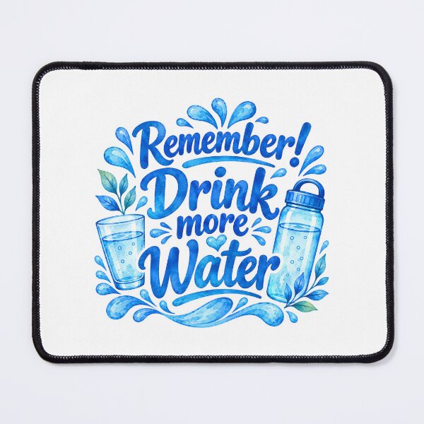 Item preview, Remember drink more water designed and sold by nimmitrends.