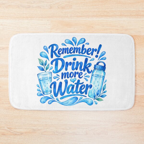 Item preview, Remember drink more water designed and sold by nimmitrends.