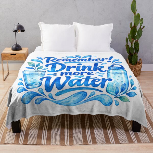 Item preview, Remember drink more water designed and sold by nimmitrends.