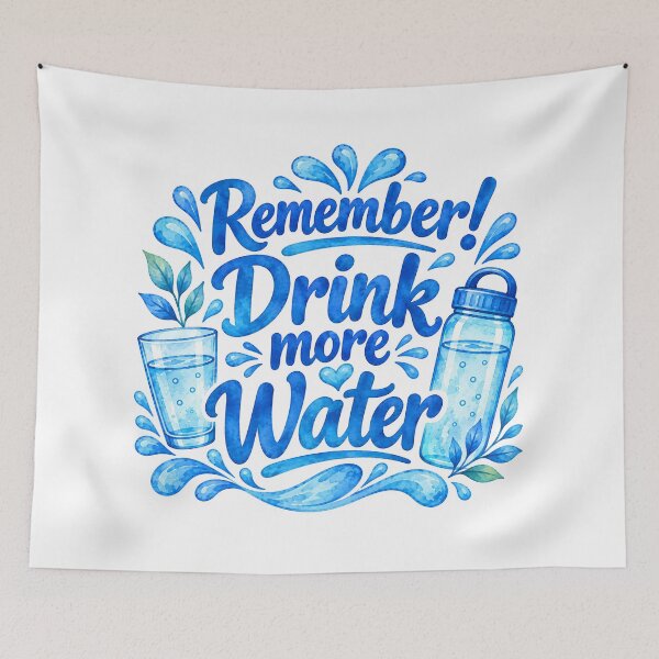 Item preview, Remember drink more water designed and sold by nimmitrends.