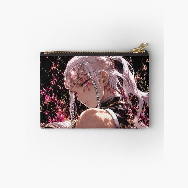 Item preview, Flashy White-Haired Shinobi Warrior – Pink Gold Anime-Inspired Sword Art designed and sold by Dyan4.