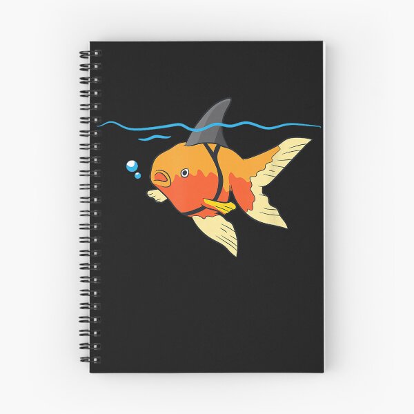 Item preview, Goldfish Wearing Shark Fin Pet Owner Humor designed and sold by BrockmeyeSB.