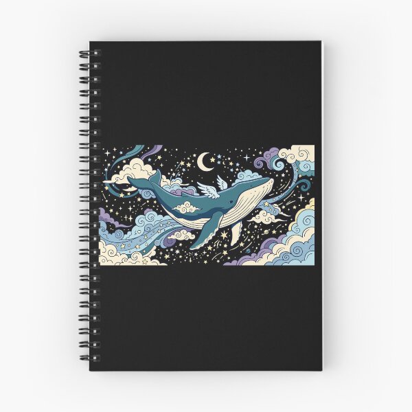 Item preview, Majestic Flying Space Whale with Wings designed and sold by PutroGraph.