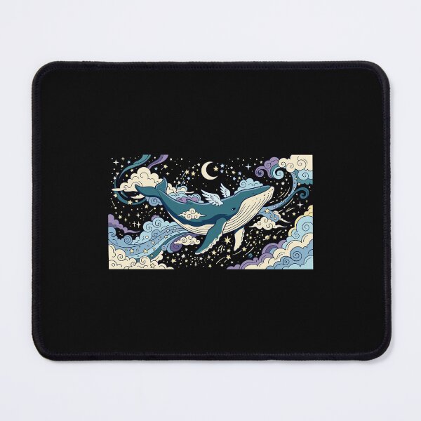 Item preview, Majestic Flying Space Whale with Wings designed and sold by PutroGraph.