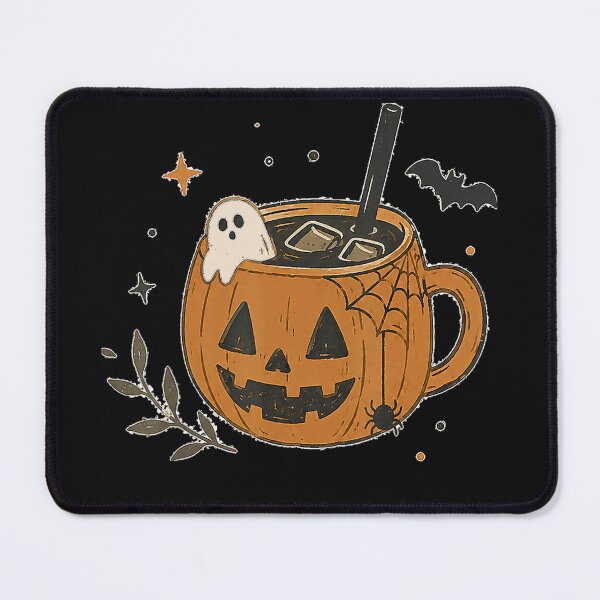 Item preview, Halloween Ghost Pumpkin Coffee Spooky Fall Drink designed and sold by BrockmeyeSB.