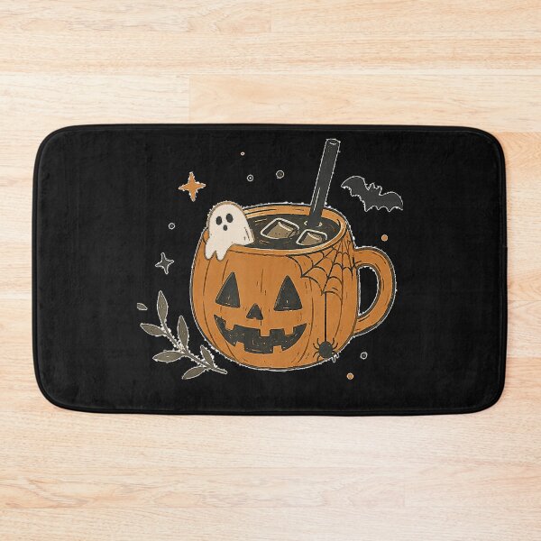 Item preview, Halloween Ghost Pumpkin Coffee Spooky Fall Drink designed and sold by BrockmeyeSB.