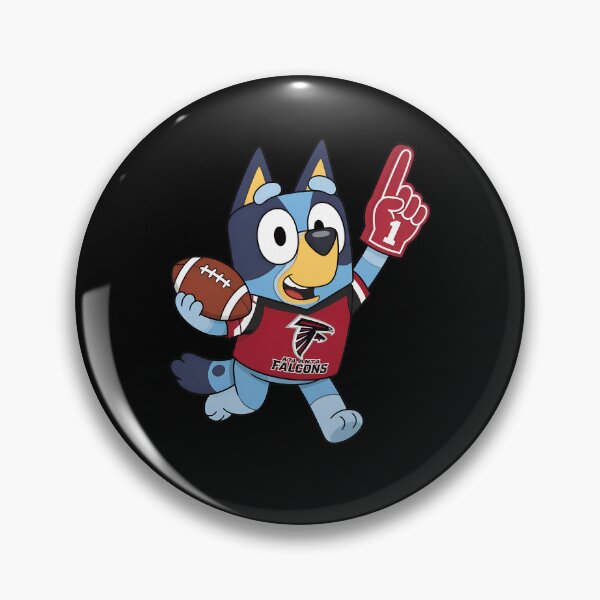 Item preview, Bluey Atlantaa Falconss Football designed and sold by visionnen.