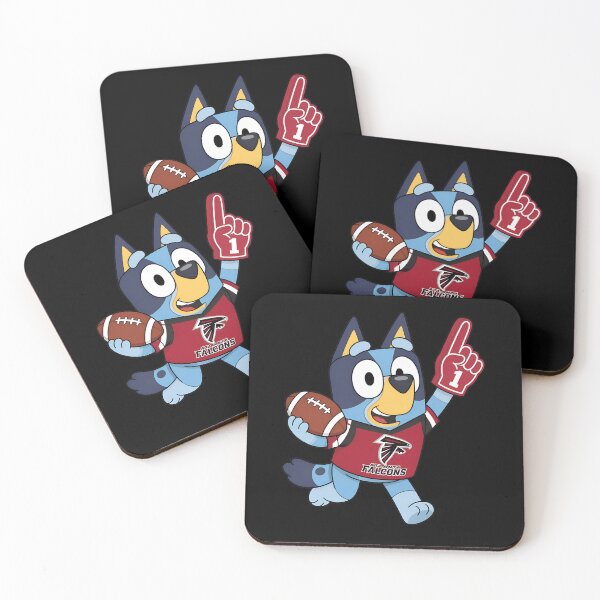 Item preview, Bluey Atlantaa Falconss Football designed and sold by visionnen.