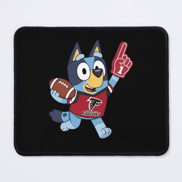Item preview, Bluey Atlantaa Falconss Football designed and sold by visionnen.