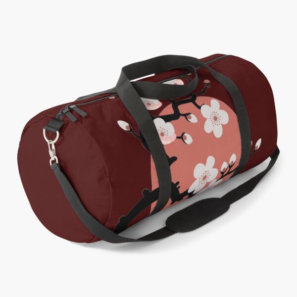 Item preview, Minimalist Sakura and Red Sun Vector designed and sold by Artsformore.