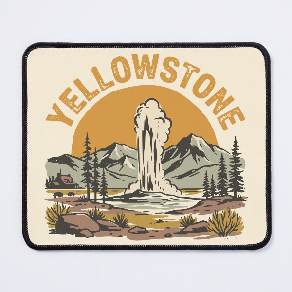 Item preview, Vintage Yellowstone National Park designed and sold by Travelpeak.