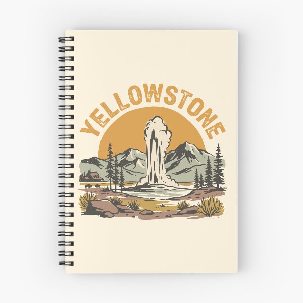 Item preview, Vintage Yellowstone National Park designed and sold by Travelpeak.