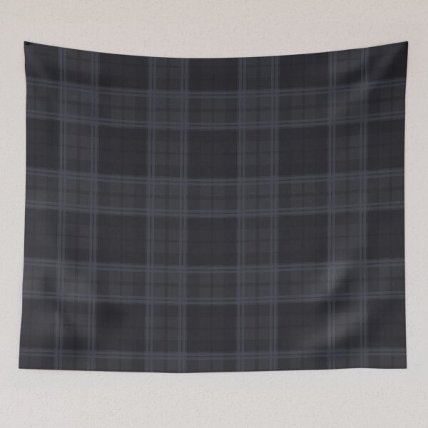 Item preview, Grey & Blue Tartan designed and sold by TheRetroArtRoom.