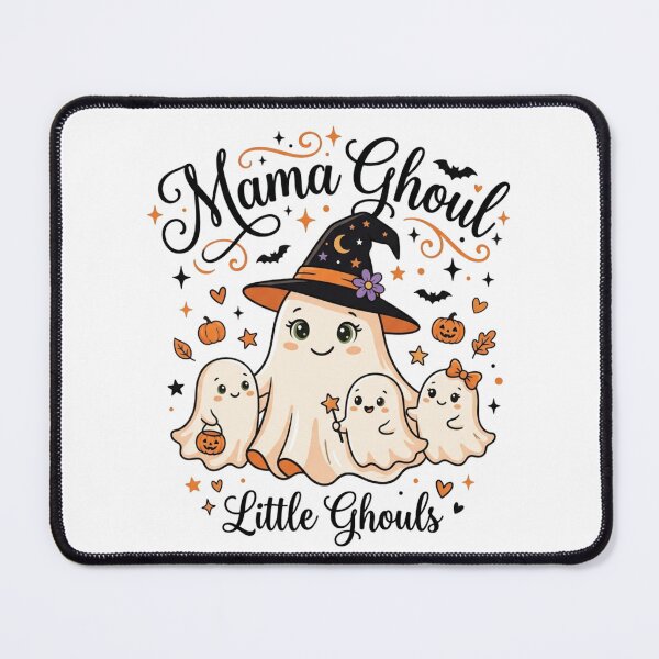 Item preview, Mama Ghoul Cute Halloween Family Matching Ghost Mother and Little Ghouls designed and sold by KreatoLab.