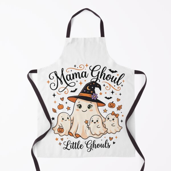 Item preview, Mama Ghoul Cute Halloween Family Matching Ghost Mother and Little Ghouls designed and sold by KreatoLab.