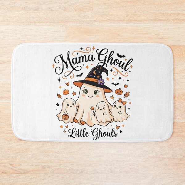Item preview, Mama Ghoul Cute Halloween Family Matching Ghost Mother and Little Ghouls designed and sold by KreatoLab.