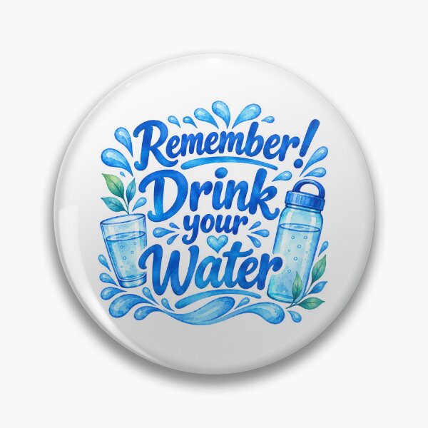 Item preview, Remember drink your water designed and sold by nimmitrends.