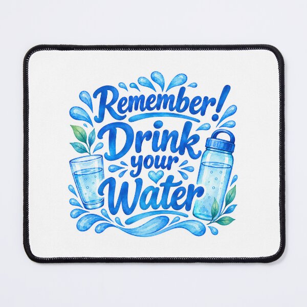 Item preview, Remember drink your water designed and sold by nimmitrends.