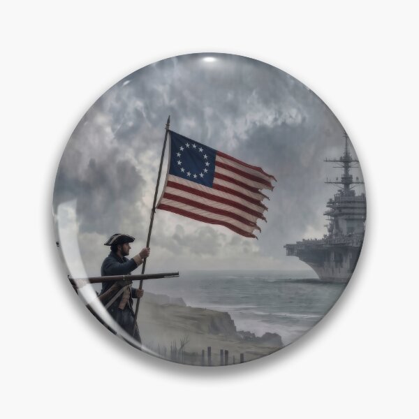 Artikelvorschau, Die gleiche Flagge – 1776 trifft die Flotte | American Legacy Trilogie III entworfen und verkauft von RedWhiteRude.