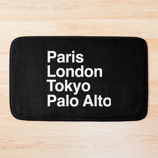 Item preview, Palo Alto Paris Tokyo London Design designed and sold by longo-mikaela.