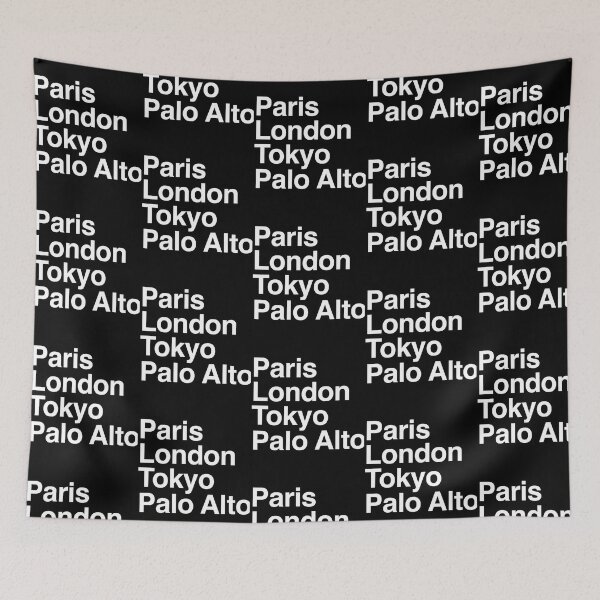 Item preview, Palo Alto Paris Tokyo London Design designed and sold by longo-mikaela.