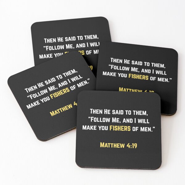 Item preview, Fishers Of Men Matthew 4 19 Scripture designed and sold by Drami21.