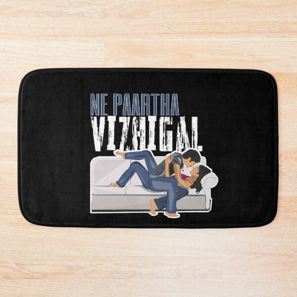 Artikelvorschau, Nee Paartha Vizhigal T-Shirt | 3 Moonu Dhanush Tamil Love Song Fan Art entworfen und verkauft von lexxclothing.