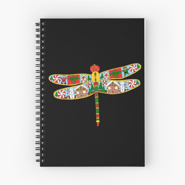 Item preview, Have a Merry Christmas Dragonfly Die Cut designed and sold by JoyousArt4u.