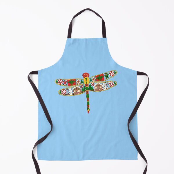 Item preview, Have a Merry Christmas Dragonfly Die Cut designed and sold by JoyousArt4u.