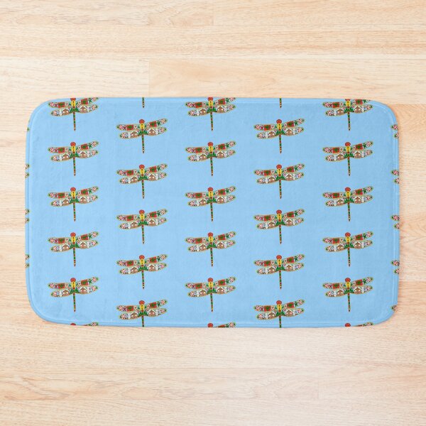 Item preview, Have a Merry Christmas Dragonfly Die Cut designed and sold by JoyousArt4u.