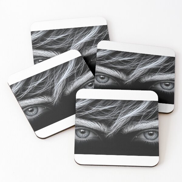 Item preview, Luminous Gaze: High-Contrast Eye Portrait designed and sold by ujjawal.