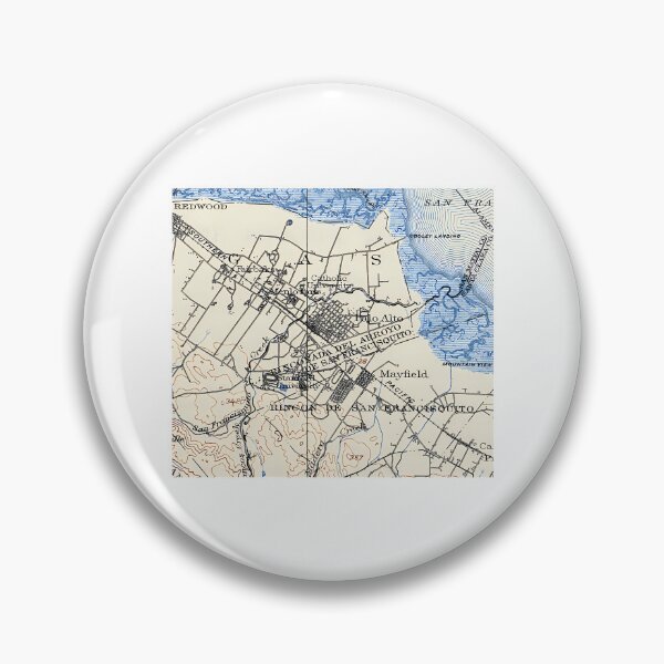 Item preview, Vintage Map Of Palo Alto California (1899) designed and sold by longo-mikaela.