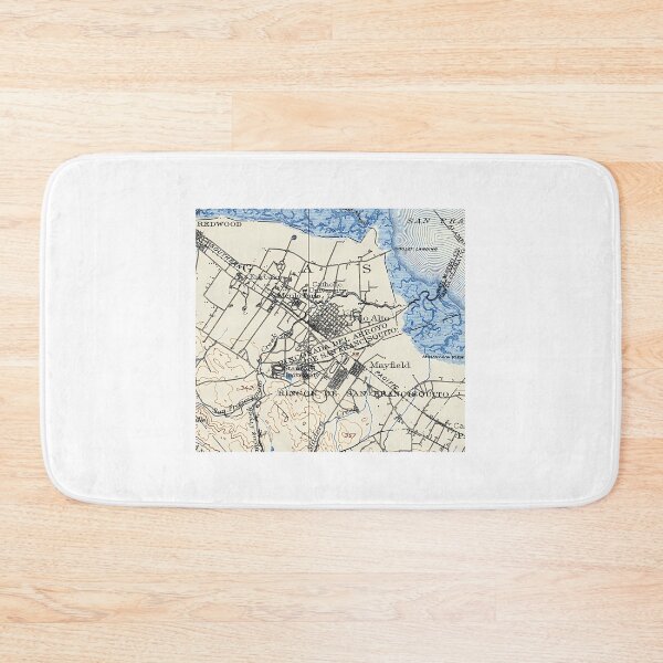 Item preview, Vintage Map Of Palo Alto California (1899) designed and sold by longo-mikaela.